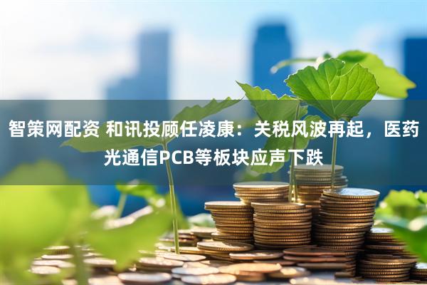 智策网配资 和讯投顾任凌康:关税风波再起,医药光通信PCB等板块应声下跌